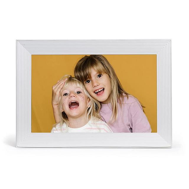 Aura Carver HD Smart Digital Picture Frame 10.1 Inch WiFi Cloud Digital Photo Frame, Free Unlimited Storage, Send Photos from Anywhere –