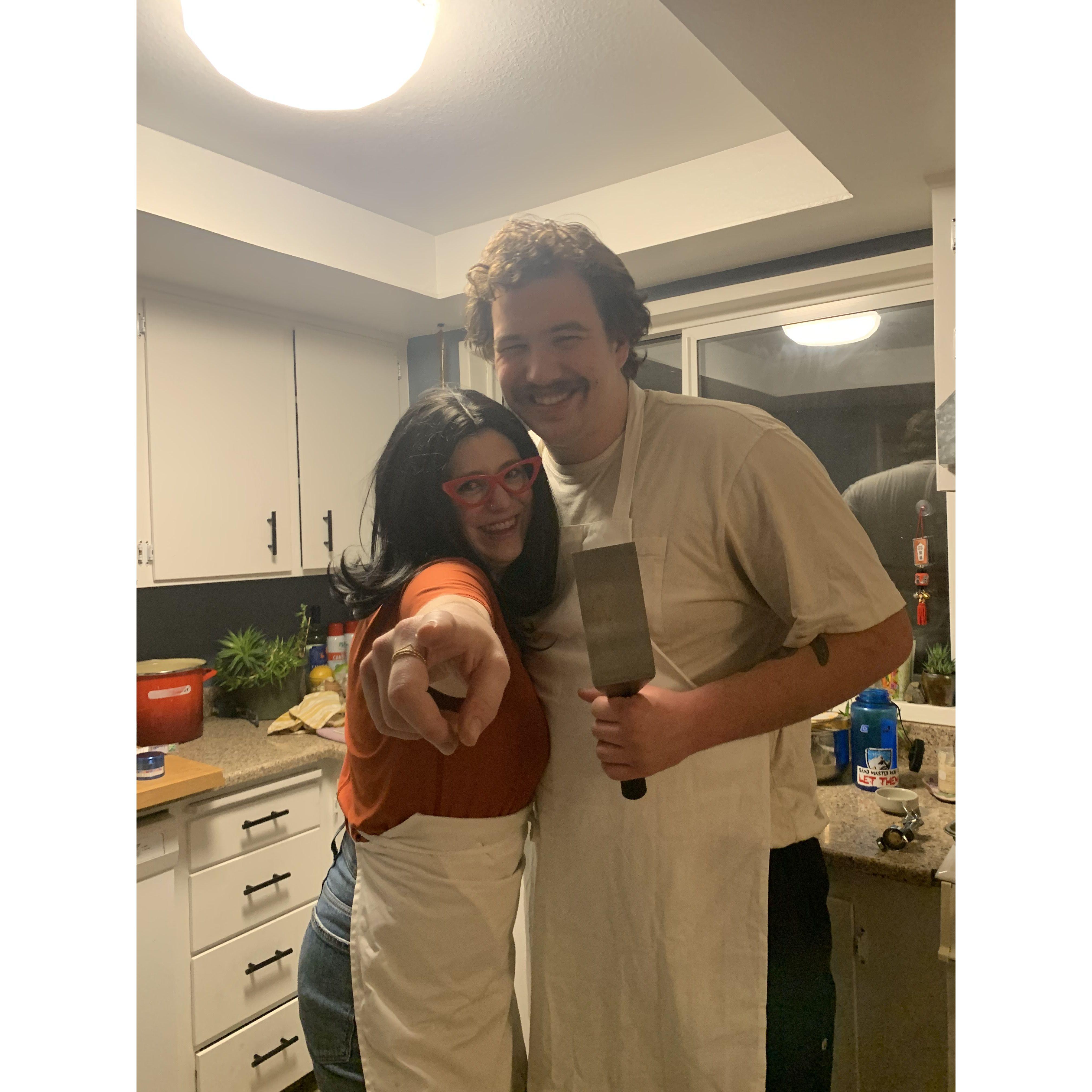 Can you tell Bobs Burgers is our favorite show? Halloween year 2