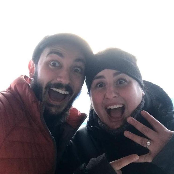 This was right after Nick proposed, it was definitely a surprise!