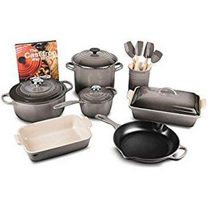 Le Creuset 16-piece Cookware Set (Oyster)