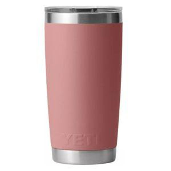 YETI 20 oz. Rambler Tumbler with MagSlider Lid, Sandstone Pink