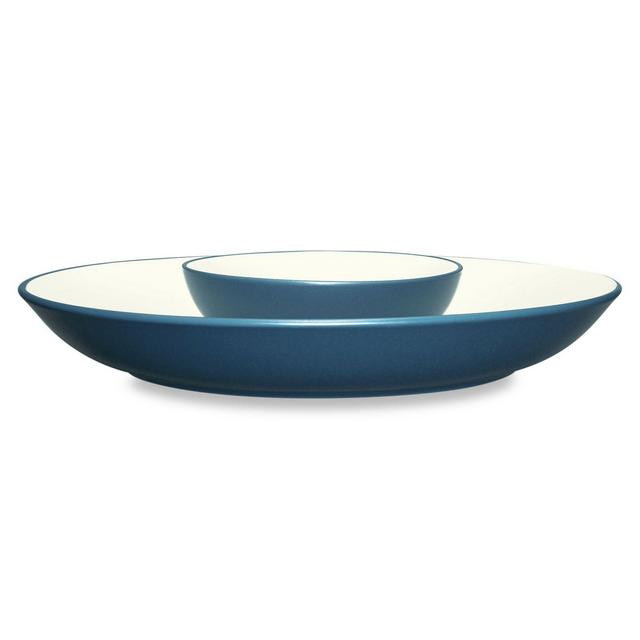 Noritake® Colorwave Chip and Dip in Blue