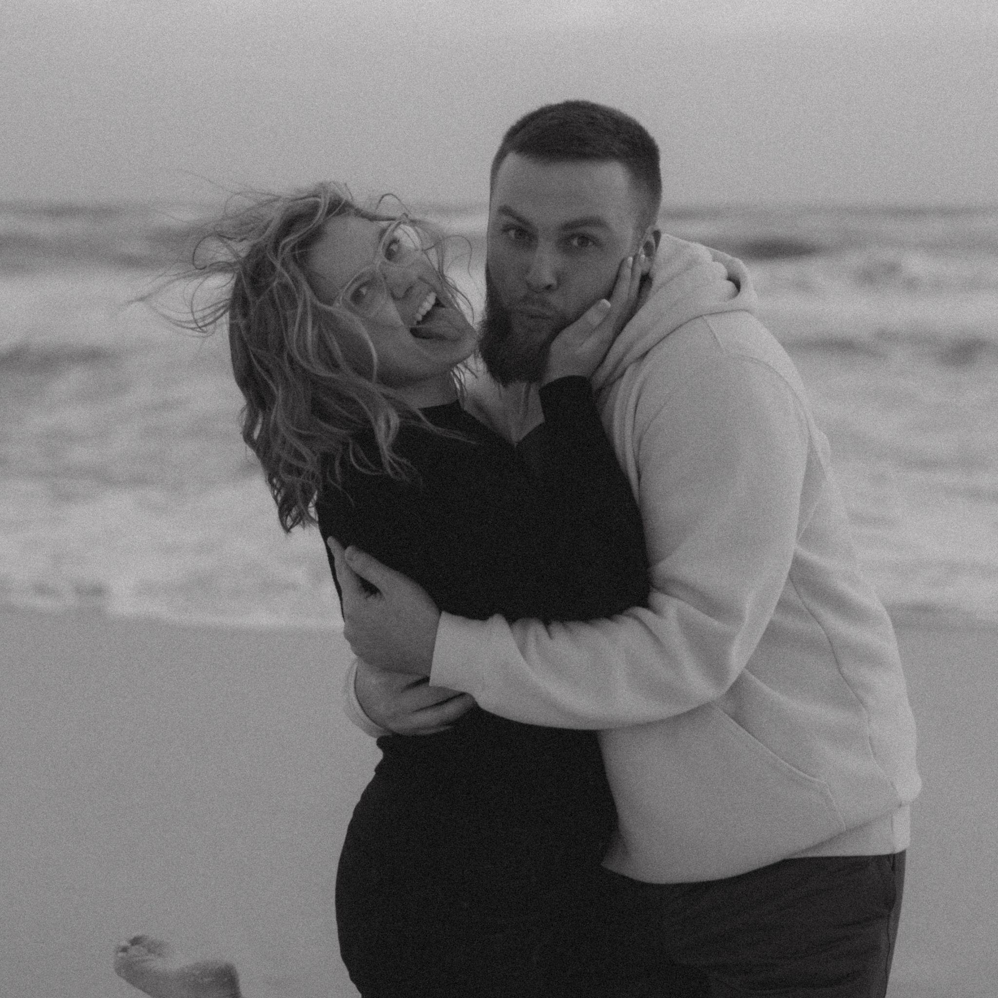 From the first day we "met." Photo by Rachel Traxler Photography