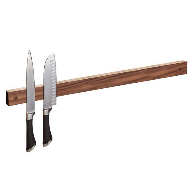 wooDsom Powerful Magnetic Knife Strip, Holder Made in USA (Walnut, 30 inches)