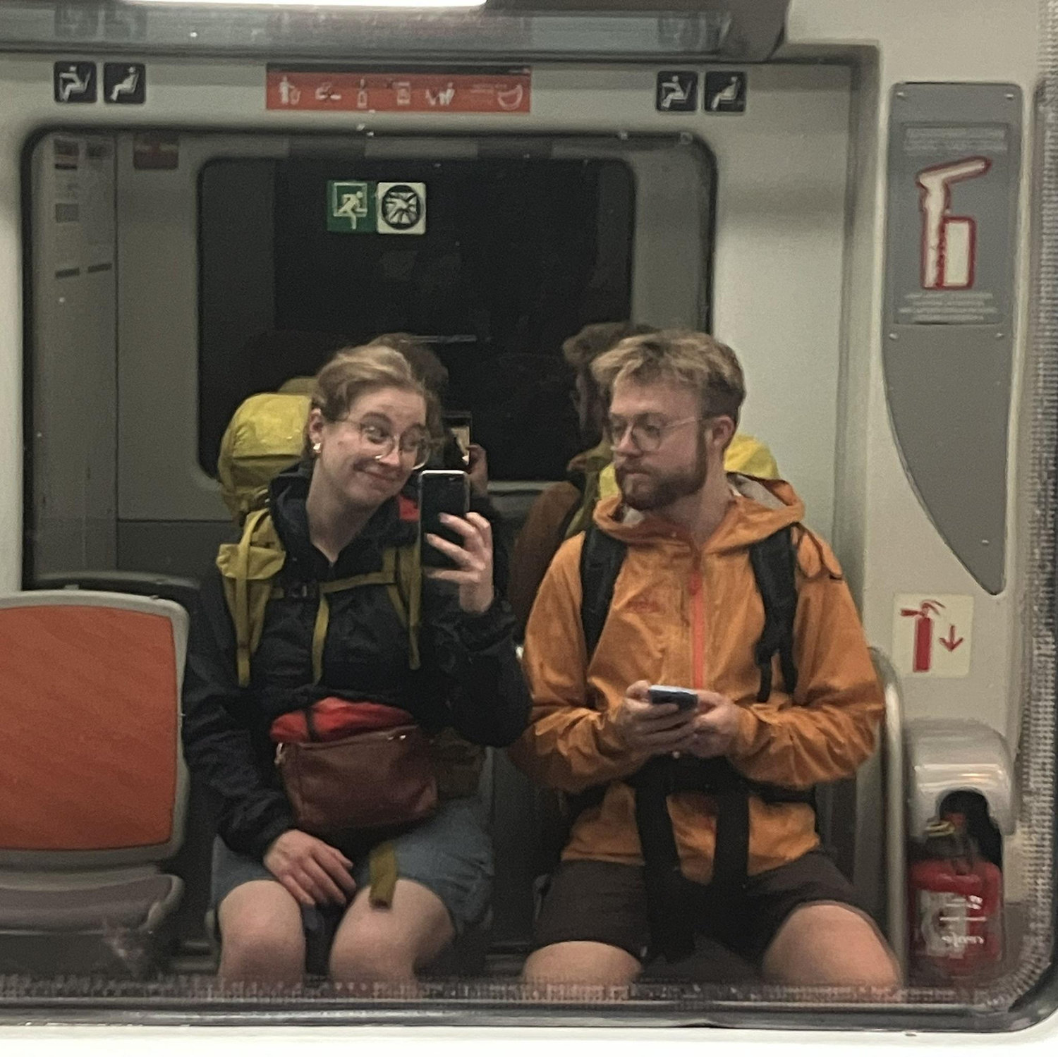 Post absolute downpour on the final night of our Europe trip last fall. Our leather shoes became small lakes and our raincoats were rendered useless.