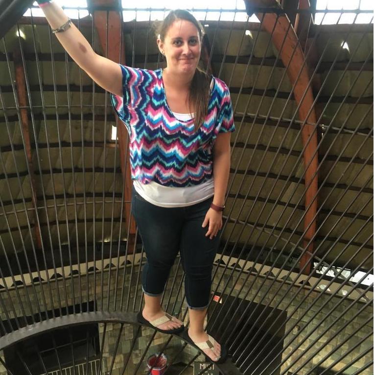 The day I told him I loved him. ....That was before he got me stuck in this wire cage 50 feet off the ground...