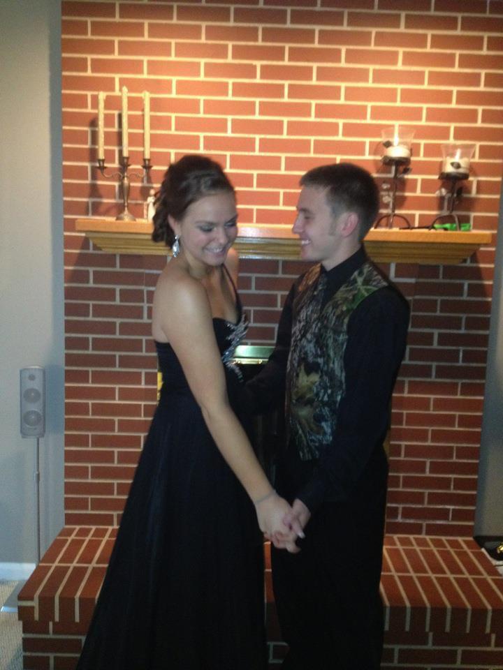 Senior Prom. One of Kirstin's favorite pictures.