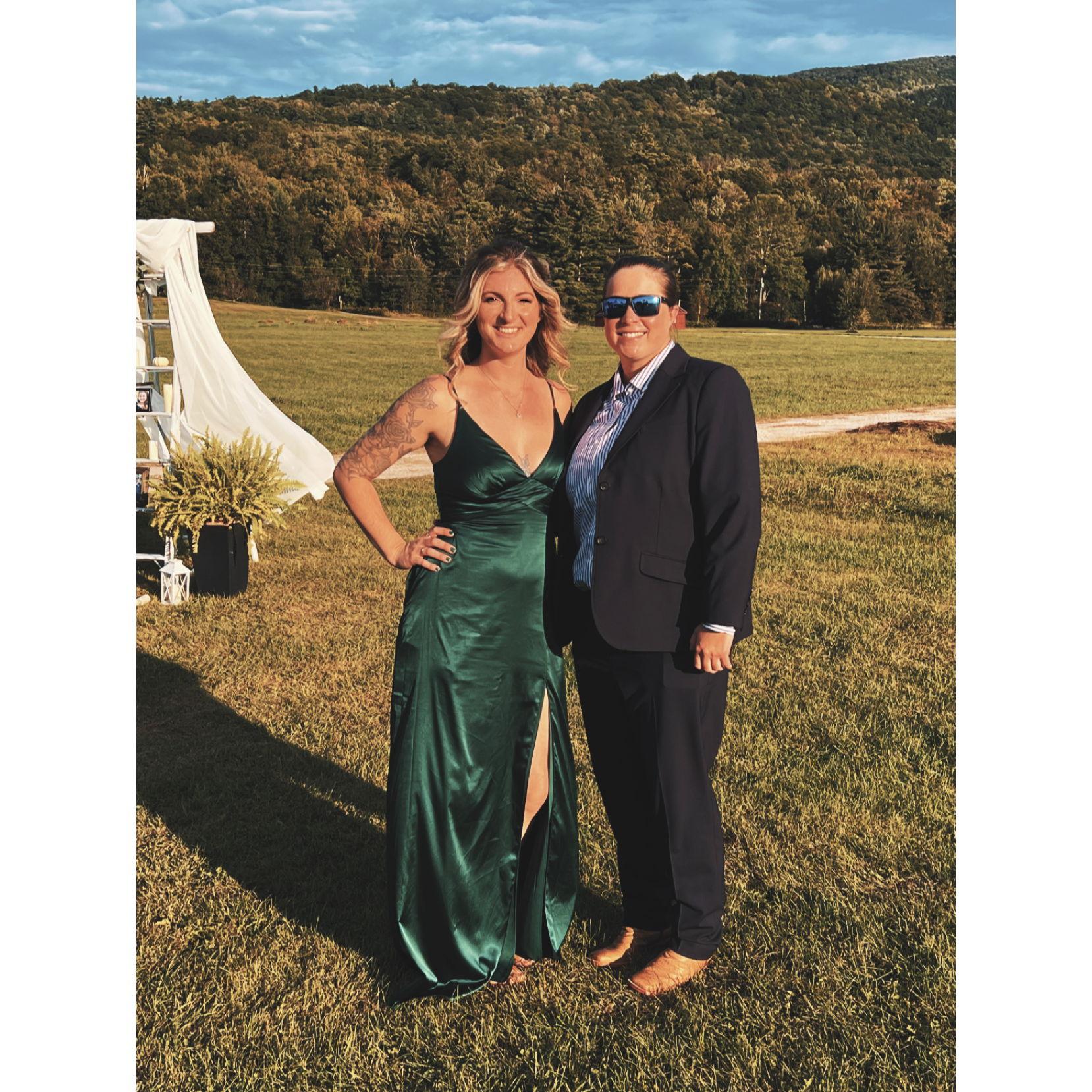 Christine's first time in Vermont!