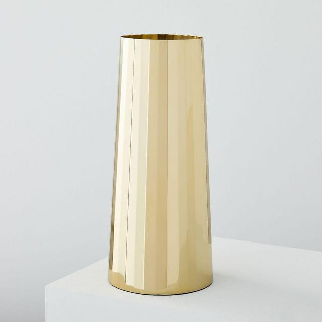 Foundation Brass Vases , Large