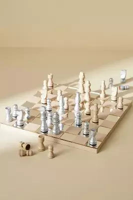 Printworks Mirrored Chess Set