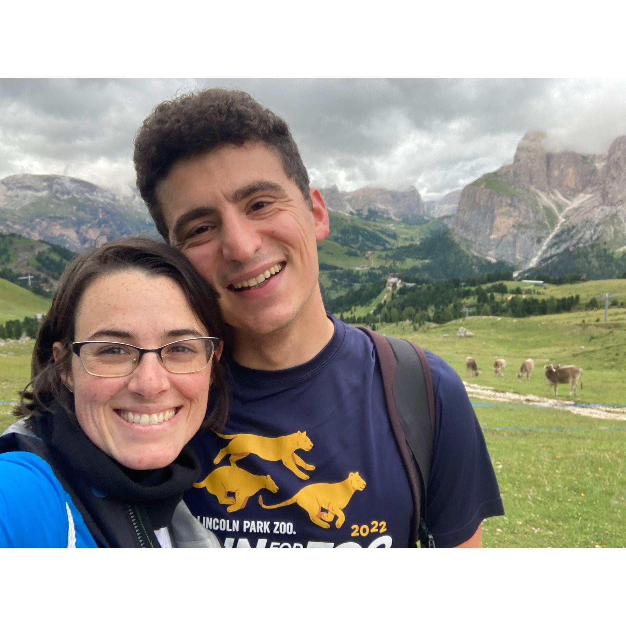 excited about the cows