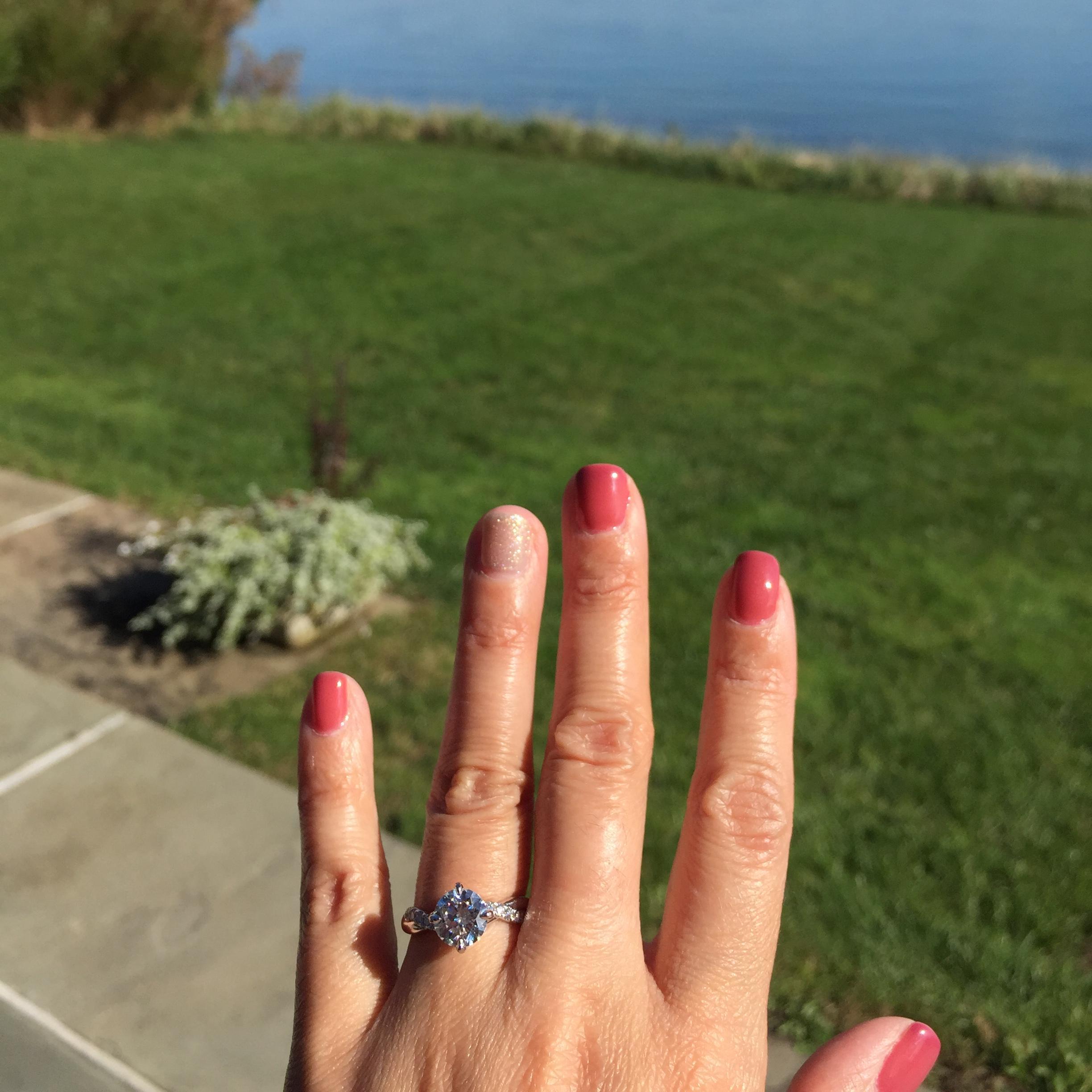 Engaged in Sag Harbor on October 21, 2017