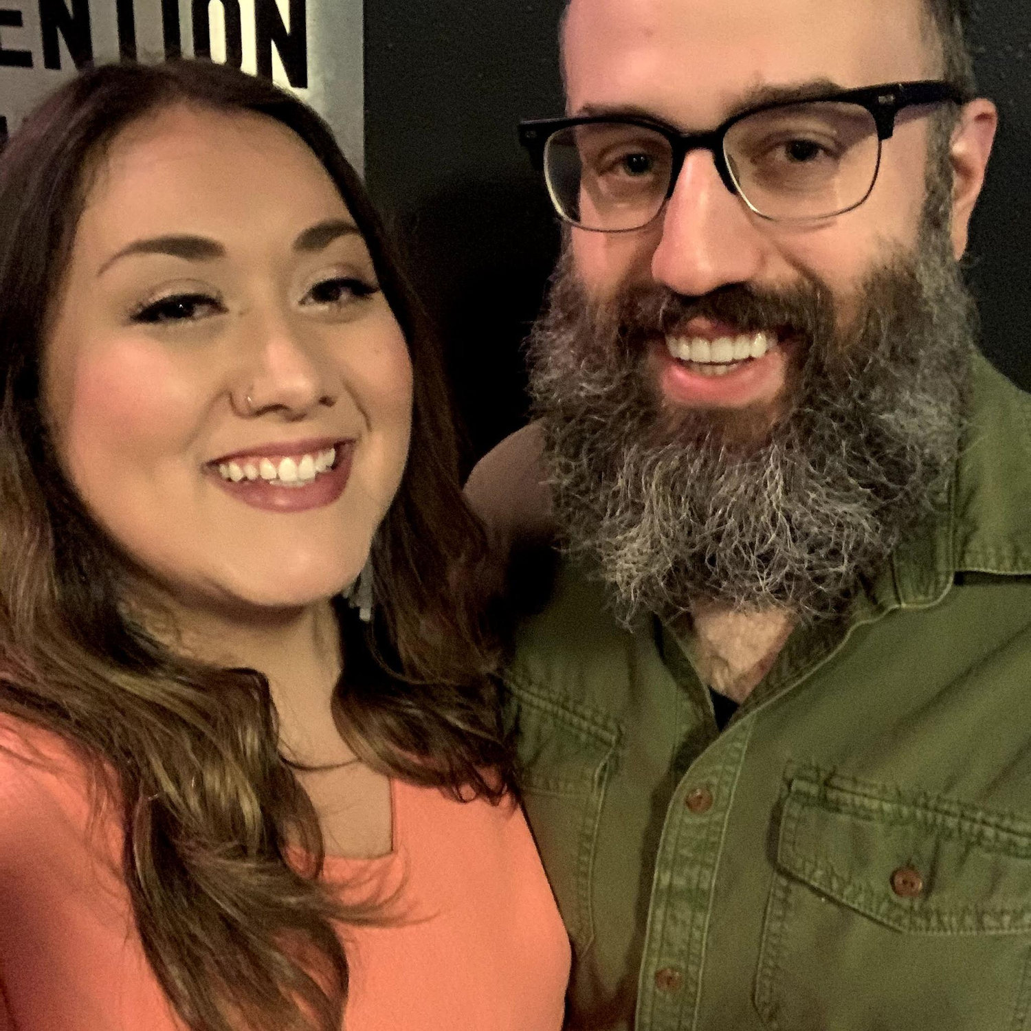 At a comedy show in 2019