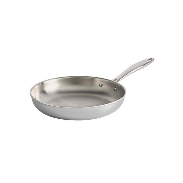 Gourmet Tri-Ply Clad 10 in. Stainless Steel Frying Pan
