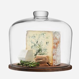 City Dome & Walnut Base