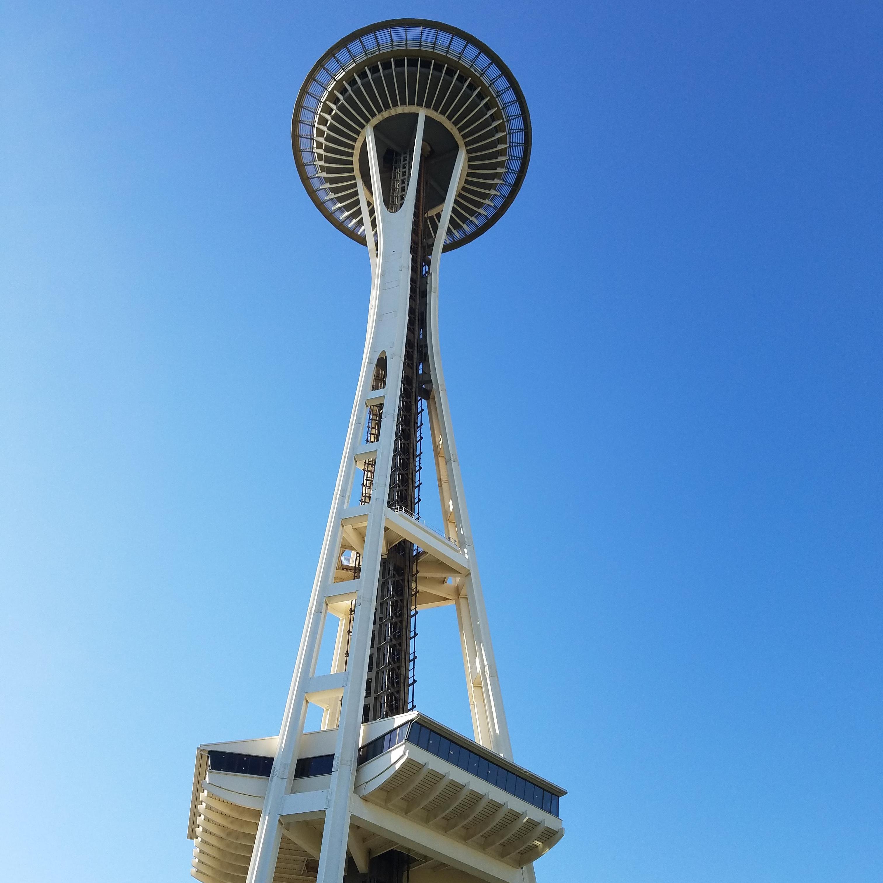 On top of the Space Needle is where Melissa proposed to Lyndsey 2/14/16👩‍❤️‍👩💍
