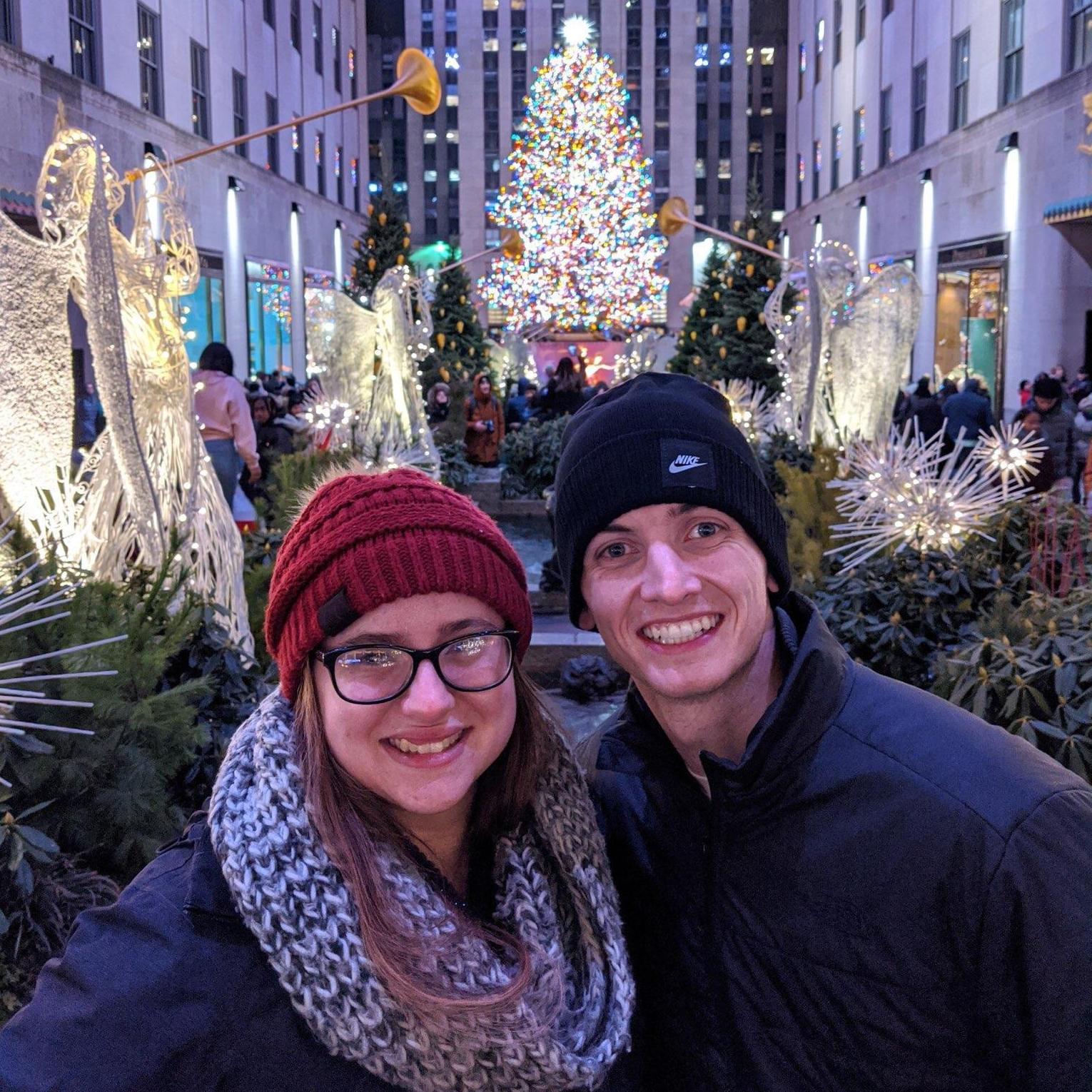 Winter in Rockefeller Center
