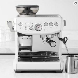 Breville Barista Express® Impress Espresso Machine - Sea Salt