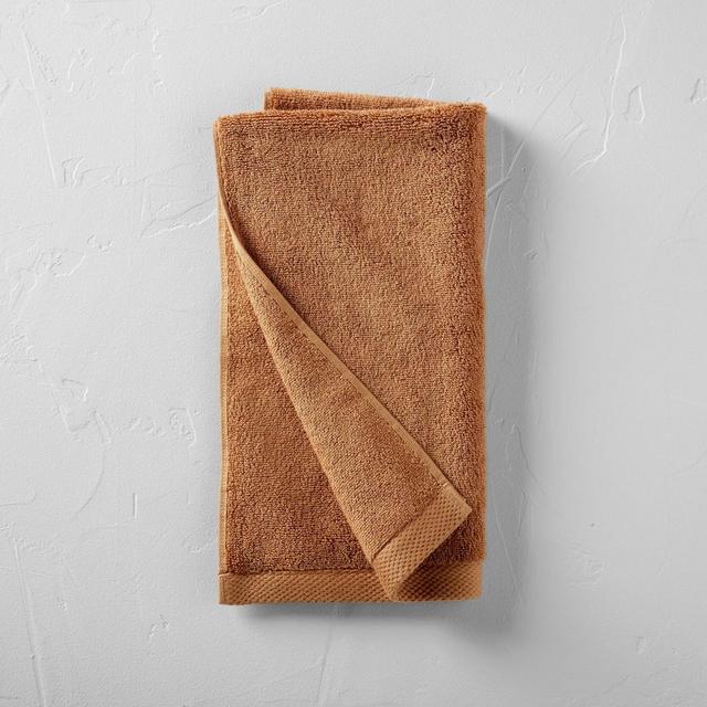 Organic Hand Towel Warm Brown - Casaluna™