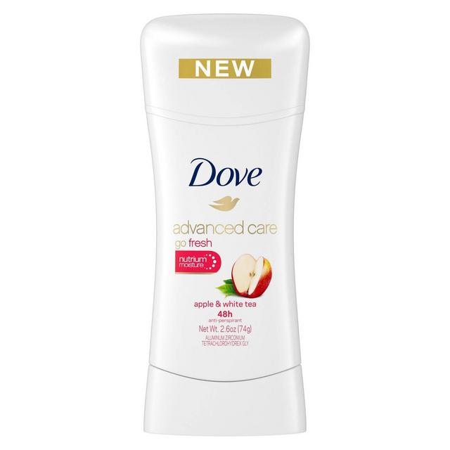 Dove Advanced Care Apple & White Tea 48-Hour Invisible Antiperspirant & Deodorant Stick - 2.6oz