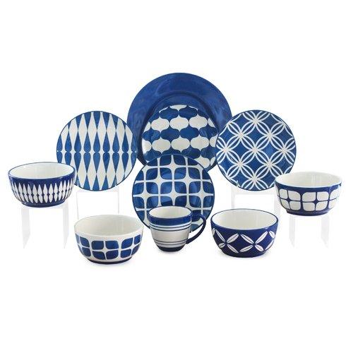 Cafe Au Lait 16 Piece Dinnerware Set, Service for 4