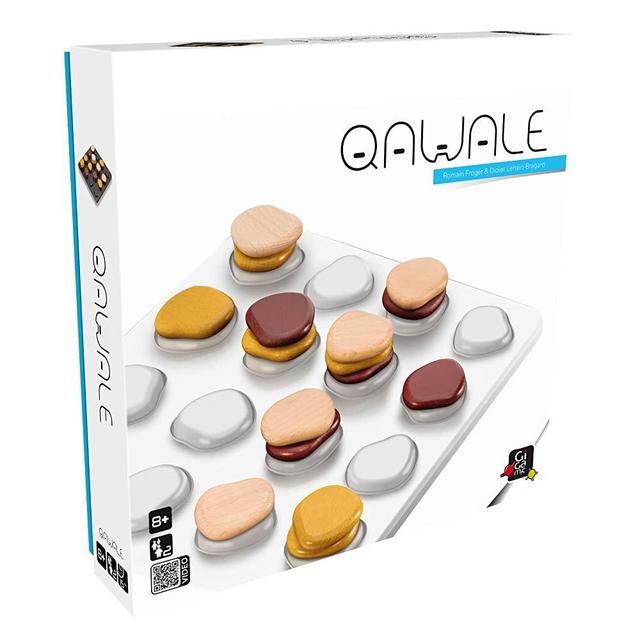 Qawale | Abstract Strategy Game for Adults and Familes | Ages 8+ | 2 Players | 15 Minutes