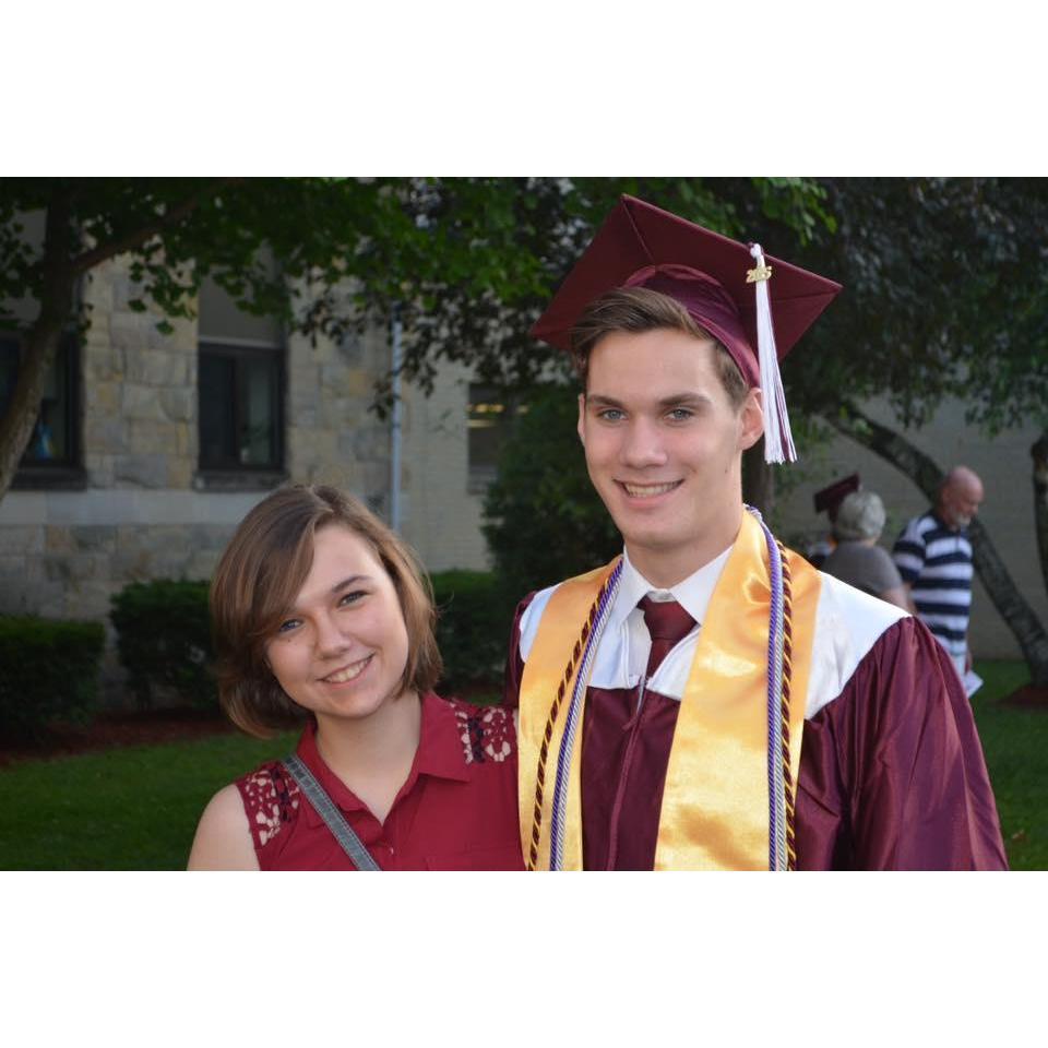 Charlie's High school graduation, OMCS - 2015