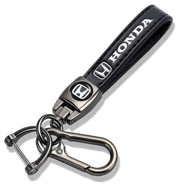 Fantasy Charms Leather Car Keychain Keyring for Baseball Fans, Car Key Fob Holder Keychain Lanyard for Baseball Fans