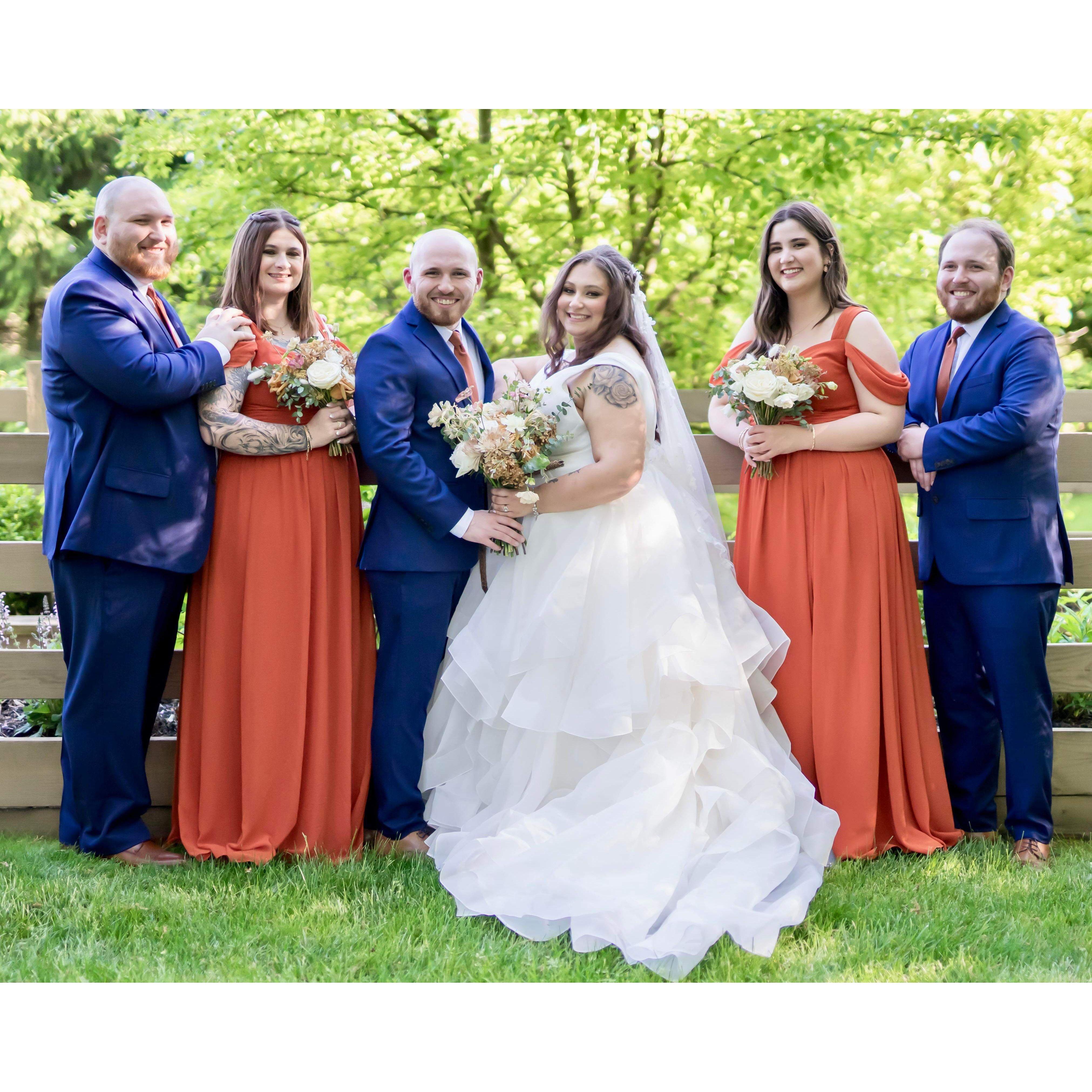 The wedding party!