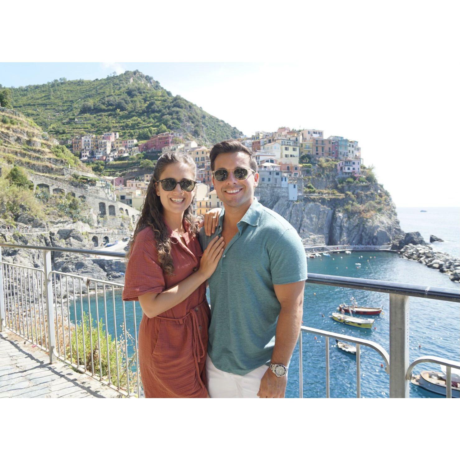 On the Via dell'Amore (Lovers' lane), Manarola