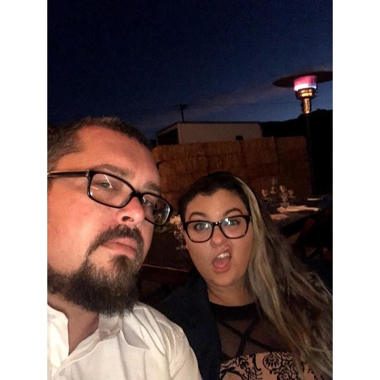 The night after wine tasting in Paso Robles