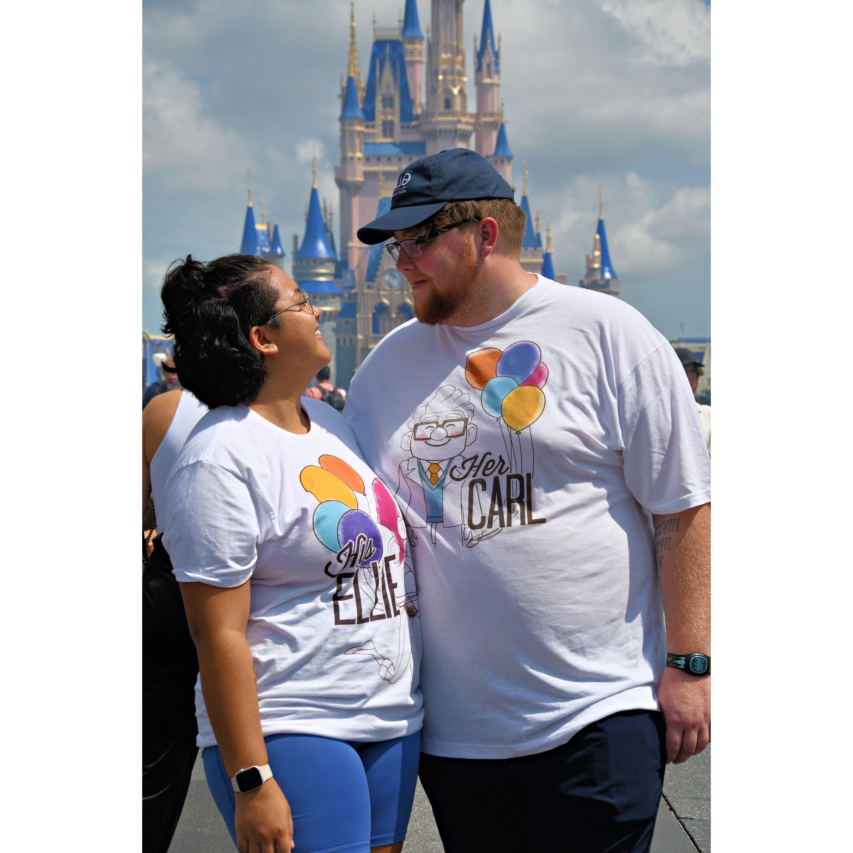 Disney calls for matching shirts