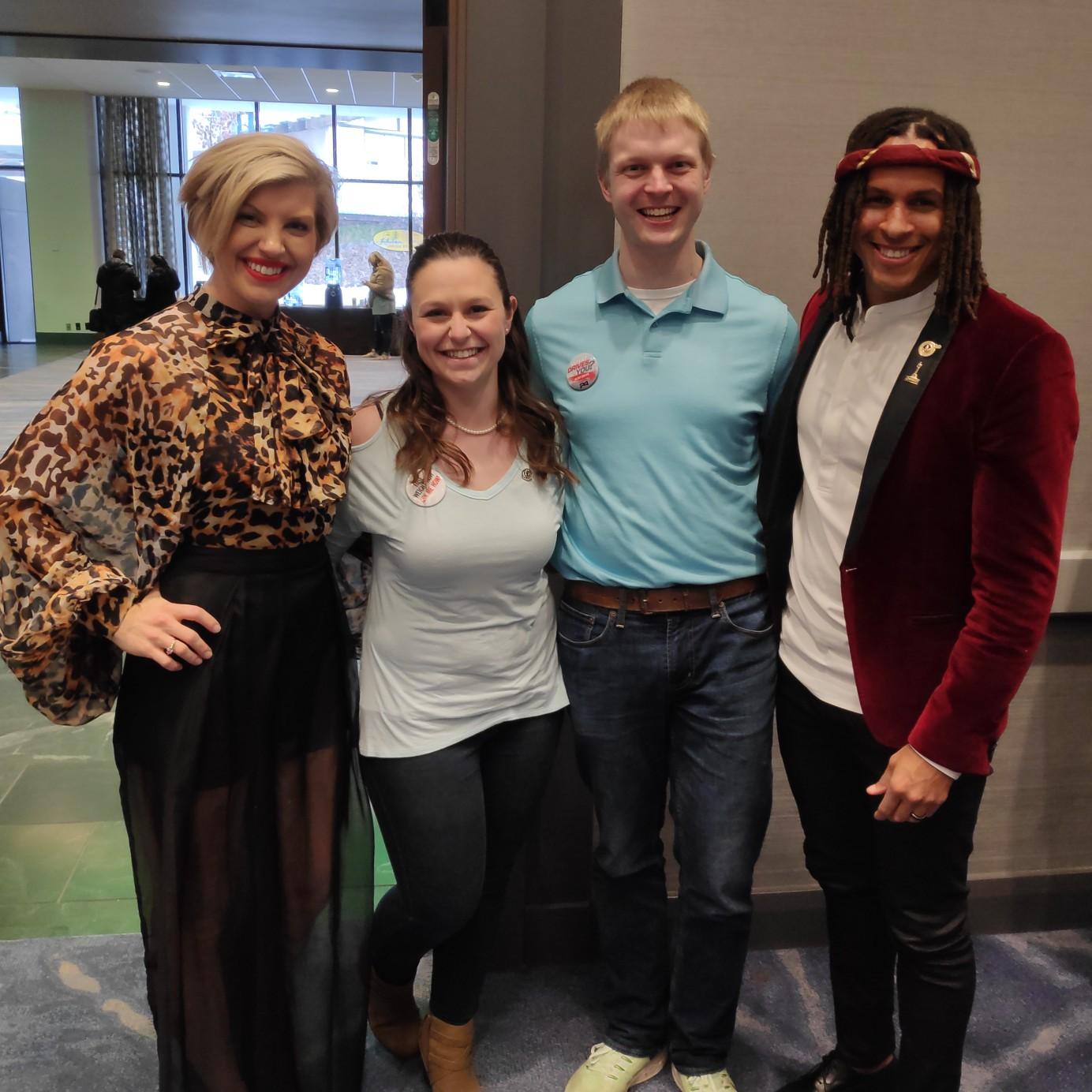 We met my idols in Herbalife and talked to them about our wedding :)