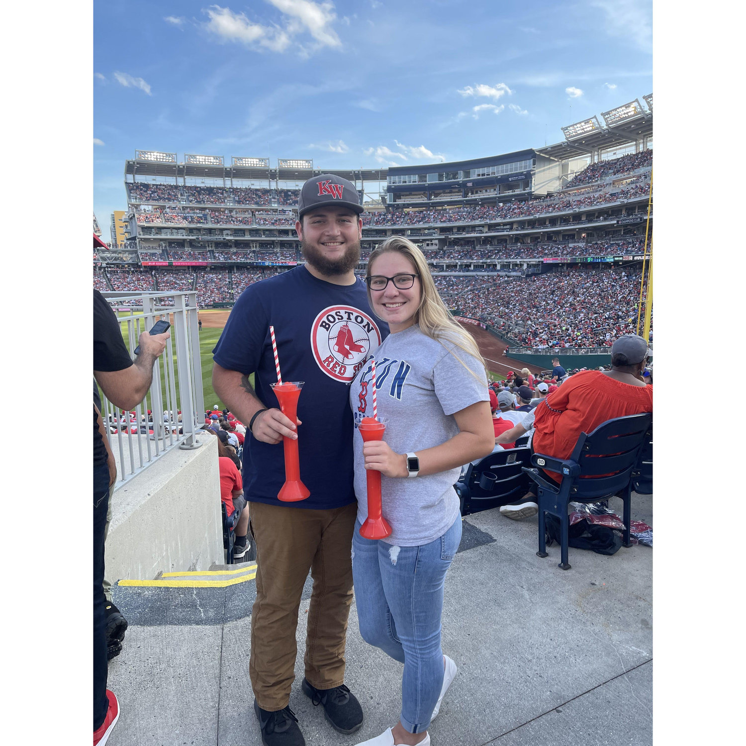 First MLB game, went to see the Red Sox and Nationals play