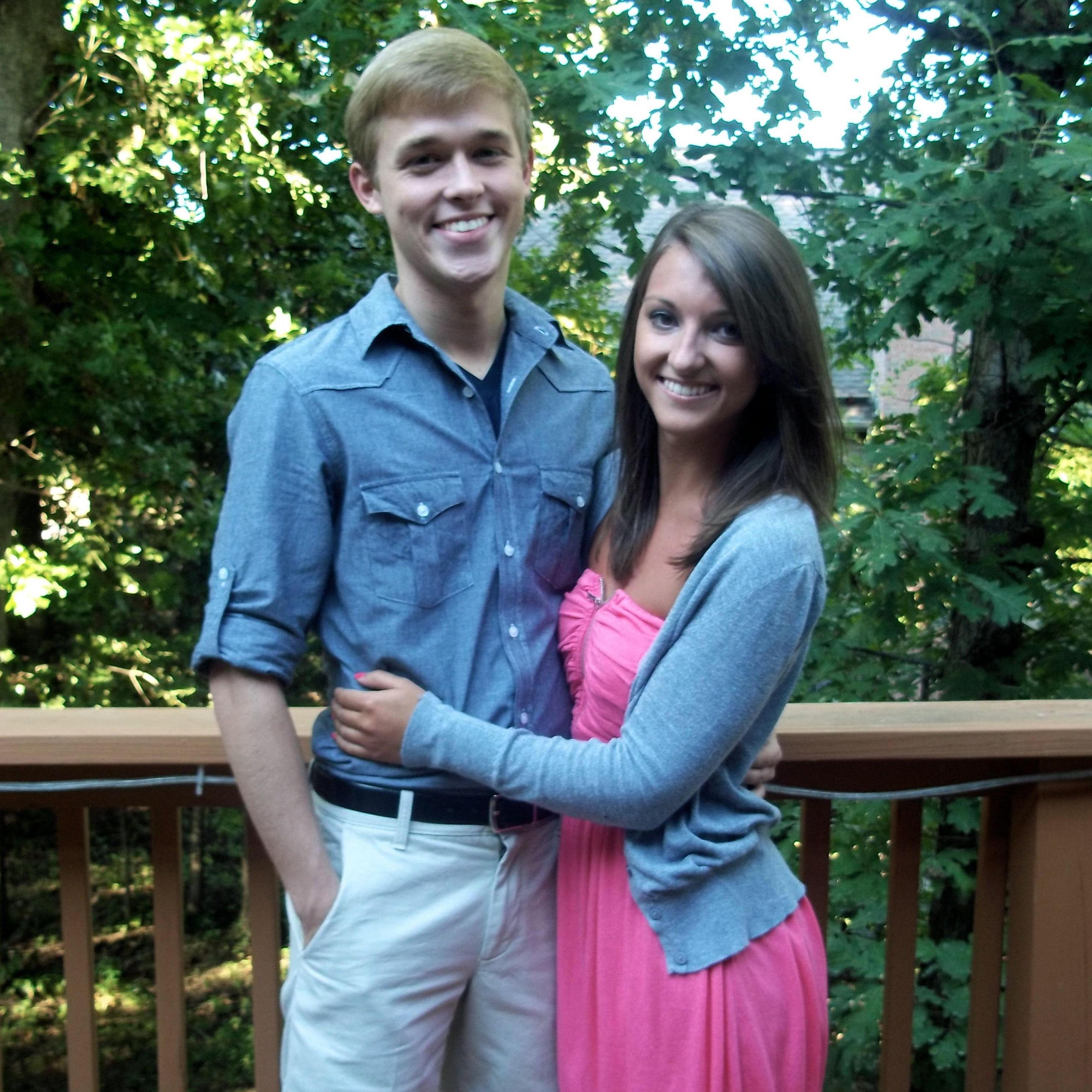 Our first photo together way back in 2011.