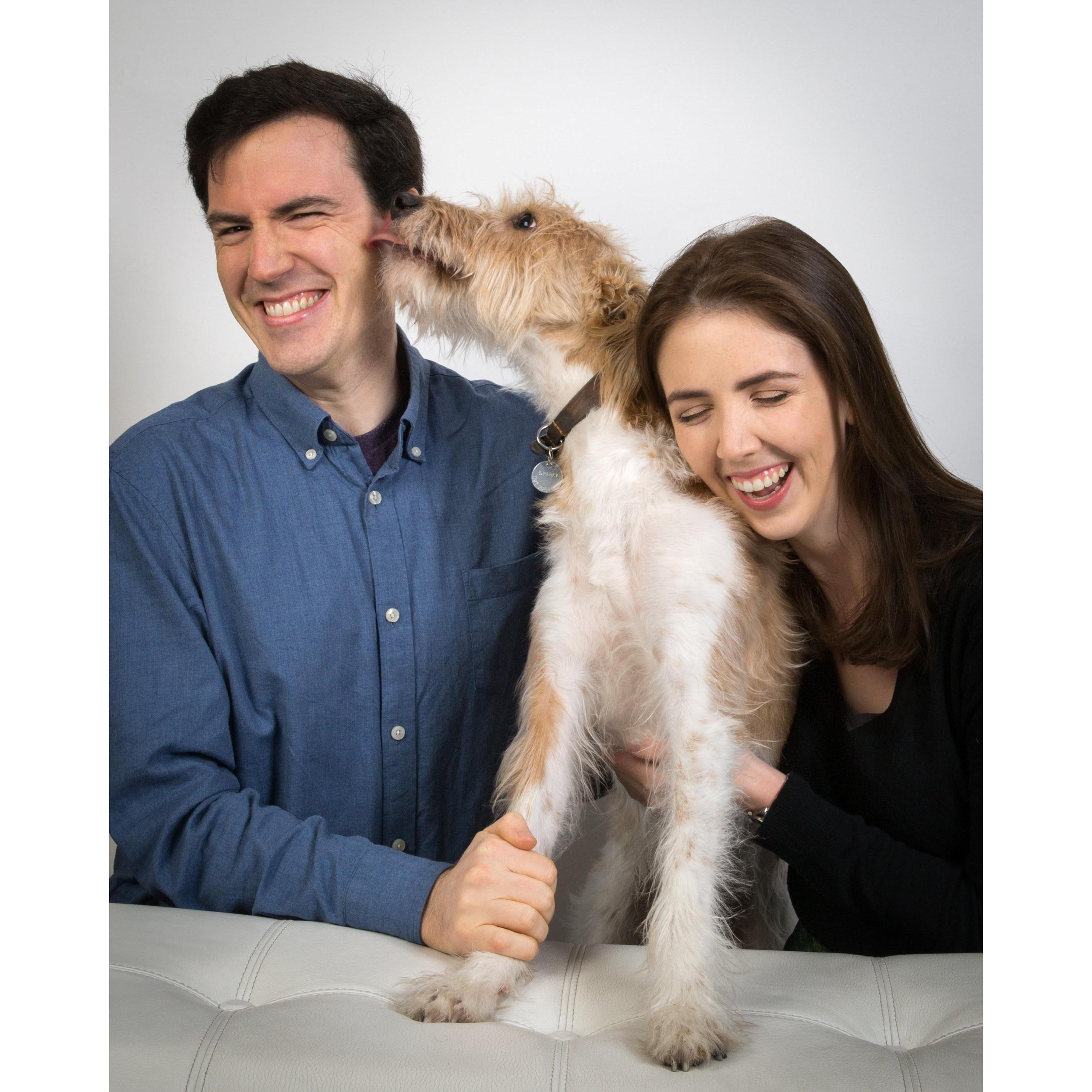 Our best attempt at a family portrait :D Thanks Brendan for taking this shot!