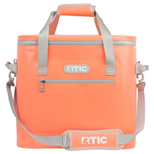 RTIC Soft Cooler Insulated Bag Insulated Bag, Leak, Proof, Zipper, Leak Proof Zipper, Portable Ice Chest Cooler for Travel, Lunch, Work, Cars, Picnics, Beaches & Trips