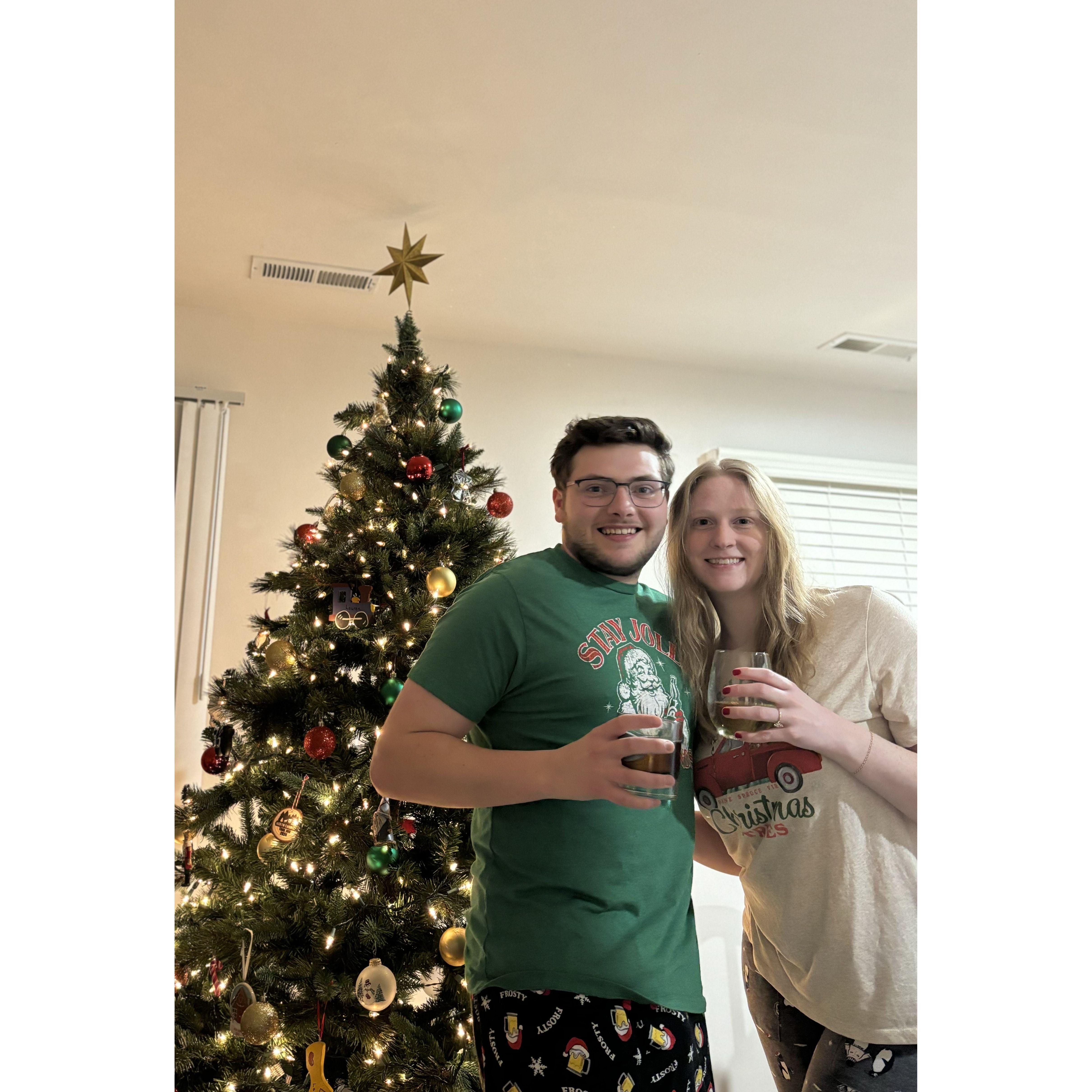 First Christmas in our own place (Dec 2024)