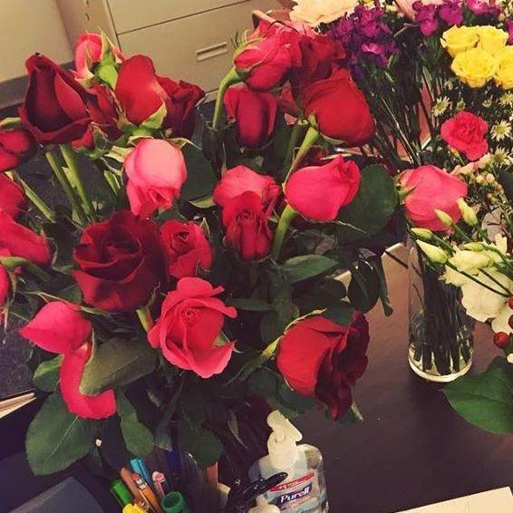 Valentine's Day 2019, about a month after we first met and before I knew he was the one. He says he knew.