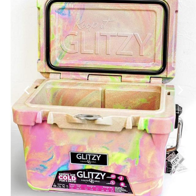 20 Quart Glitzy Tie Dye Coolers
