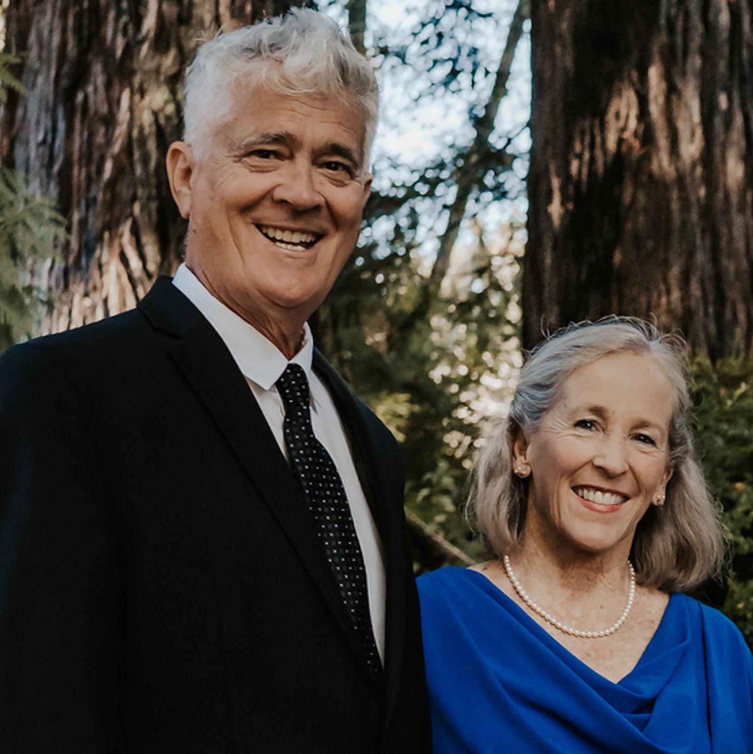 At Stewart (Judy's youngest son) and Caitlin's wedding in September 2024