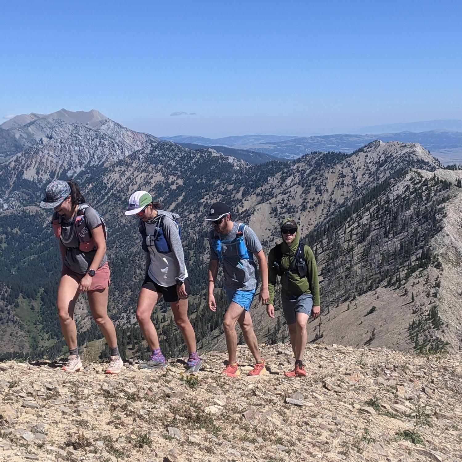 Bridger ridge (summer edition) with Kenyon and Liz’s Maid of Honor, Rachel! 2022