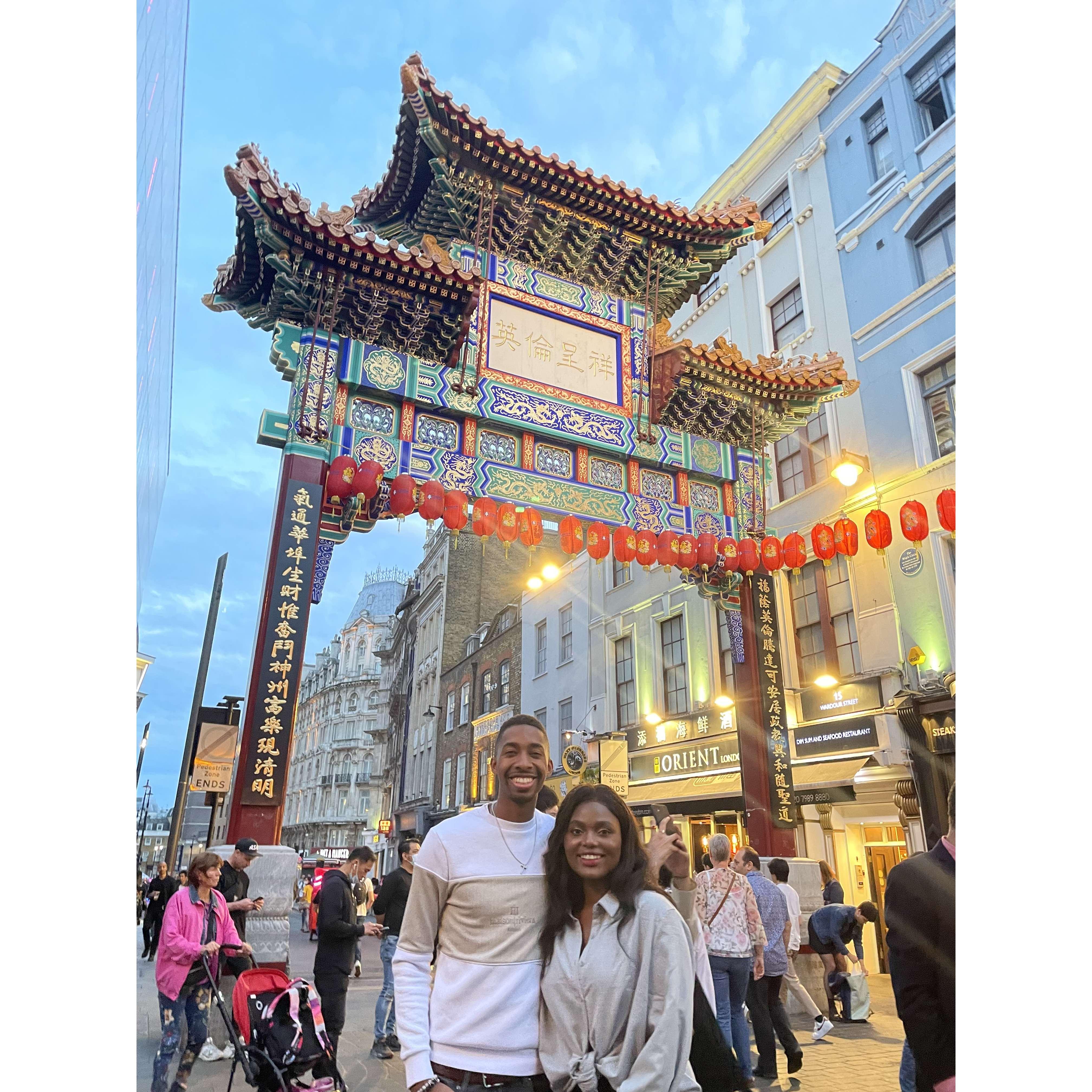 Terry and Christiana's first time at chinatown london