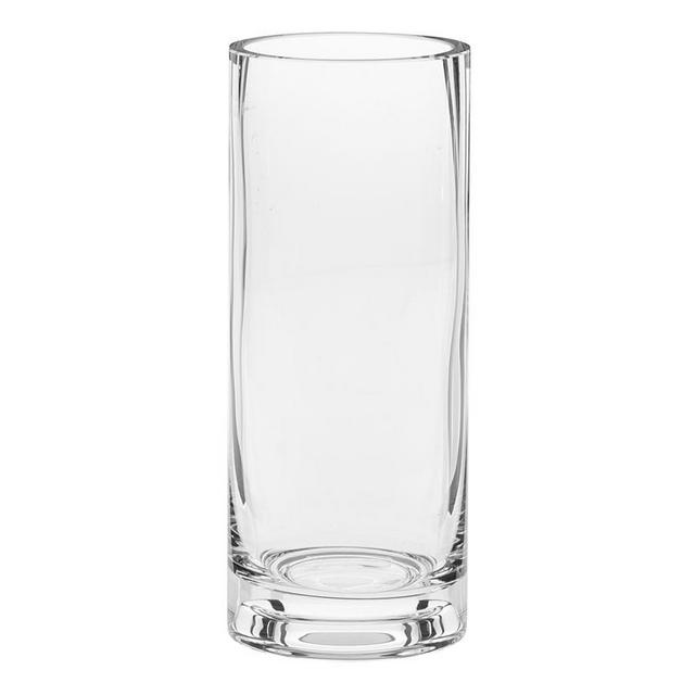 Aegean Clear Glass Vase, Medium