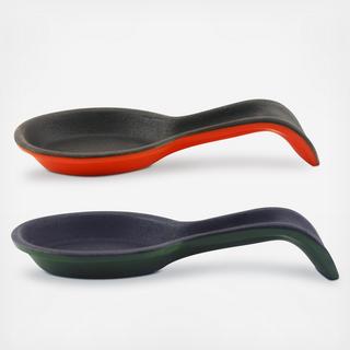 Cast Iron 2-Piece Spoon Set