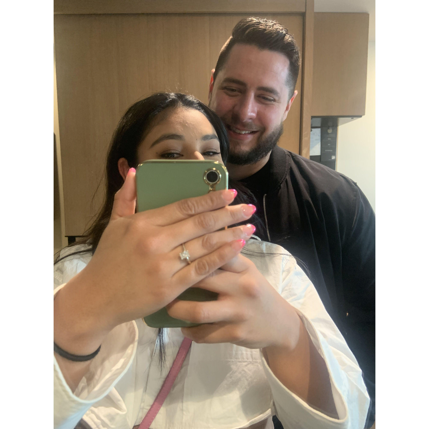 The day we got engaged!
