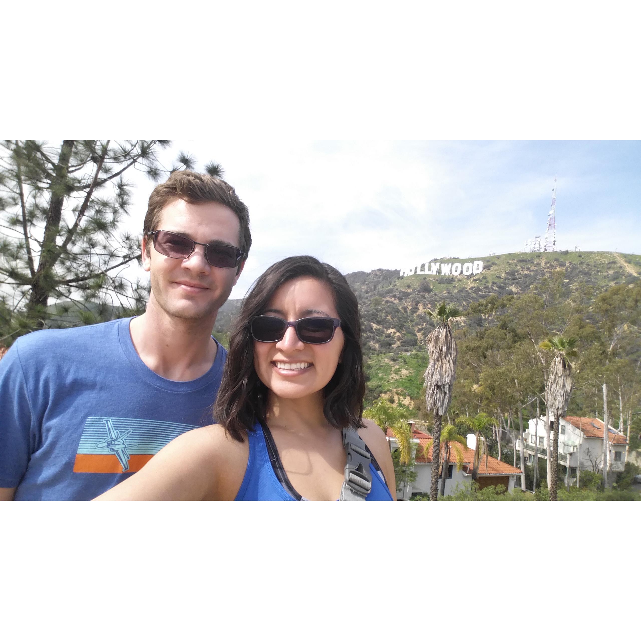 Hollywood sign hike