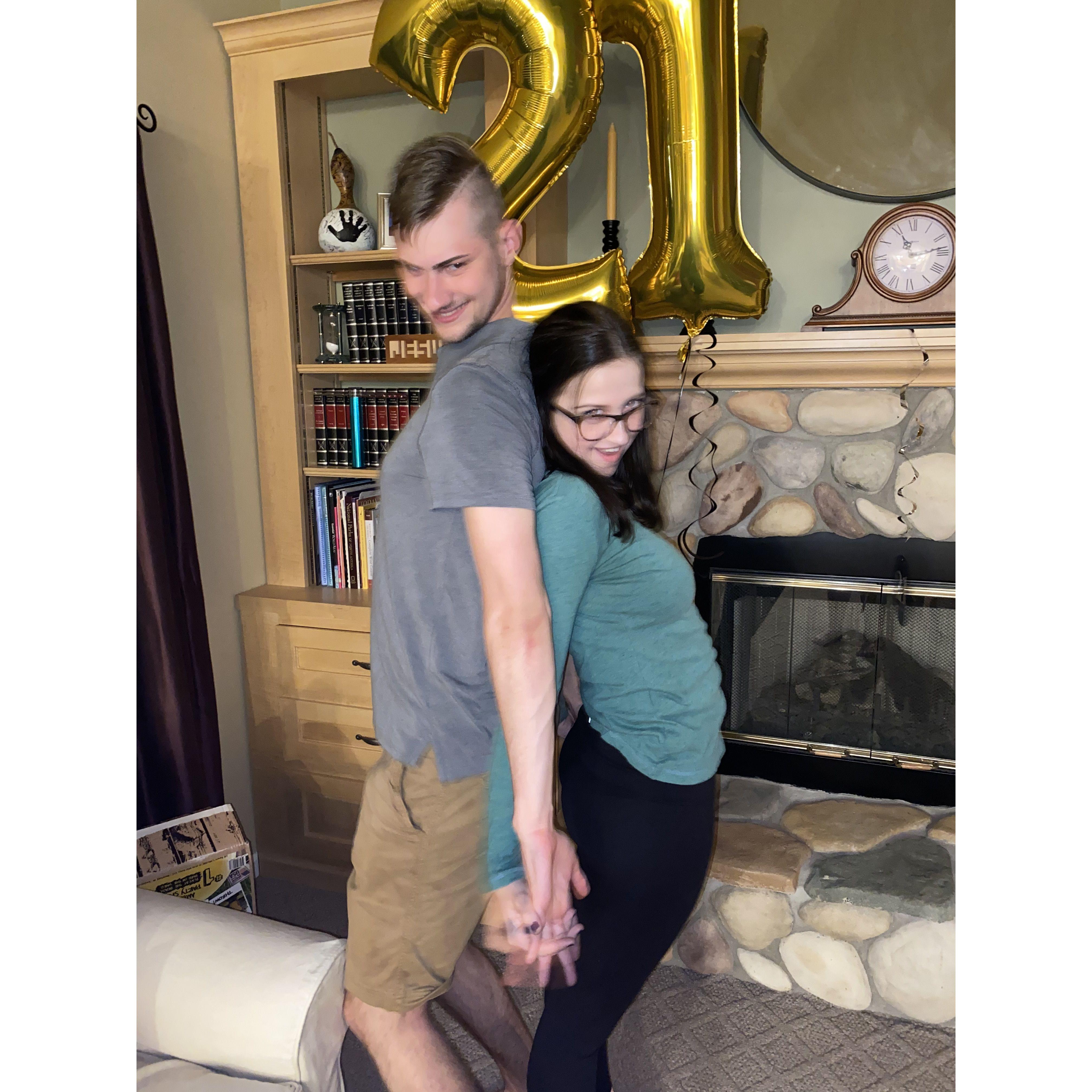 06/23/2020 - Wesley turned 21!