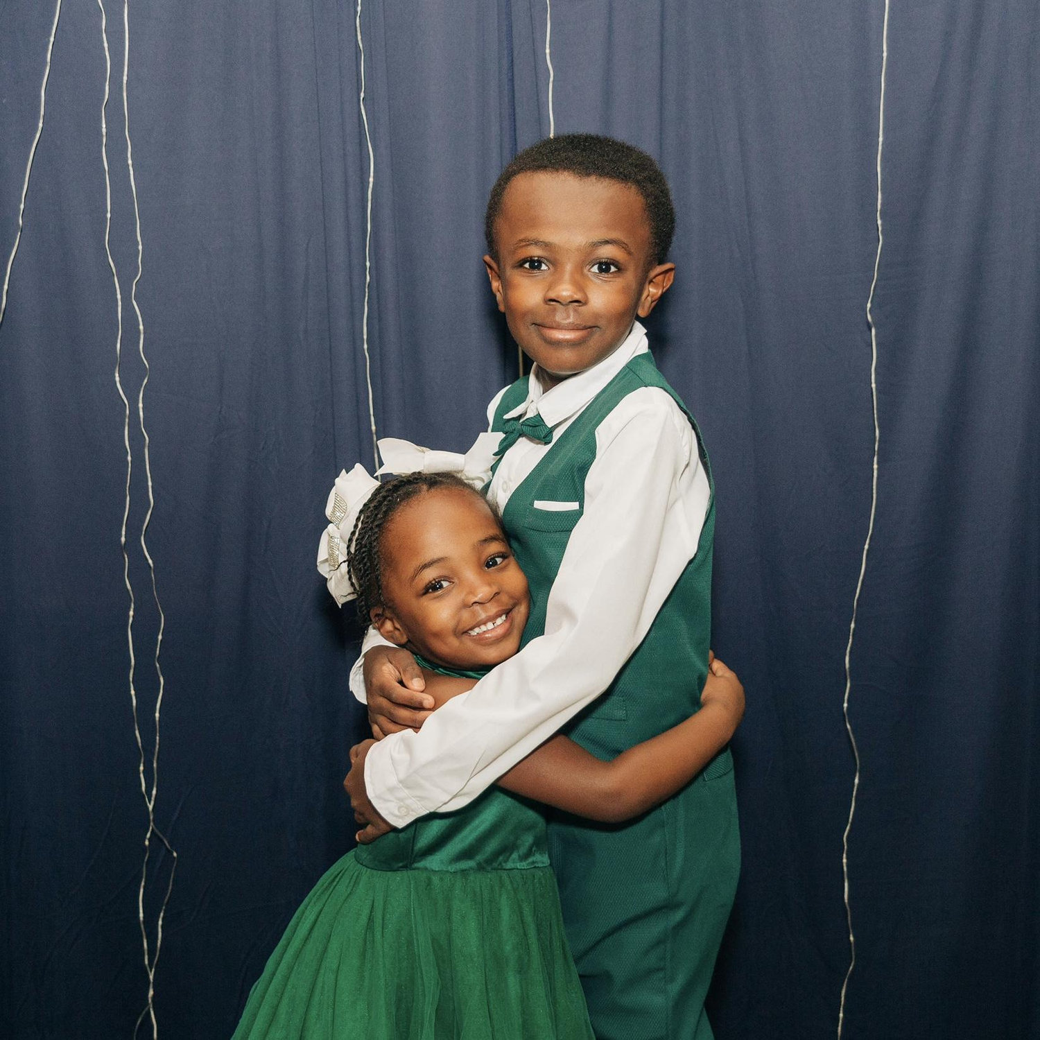 God has blessed us with those two cuties! Bruce, 8 and Néa 4 yrs old.