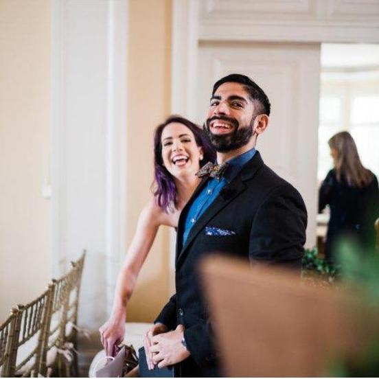 Kush officiated our friends Julie and Fahad's wedding and we had a blast!